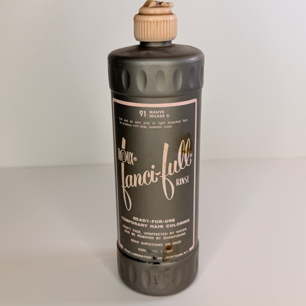 Roux Fanci-Full Rinse Temporary Hair Color 91 Mauve Decade Lavender 1 Pint USA